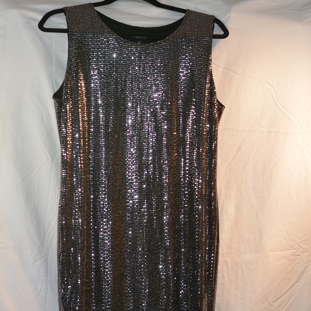 Papillon Shimmering Sequin Dress Sz M